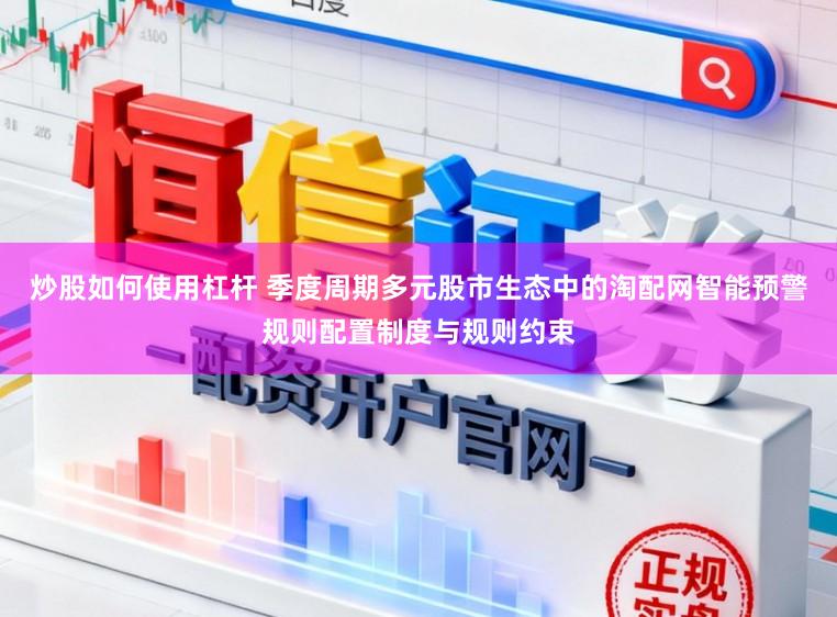 炒股如何使用杠杆 季度周期多元股市生态中的淘配网智能预警规则配置制度与规则约束