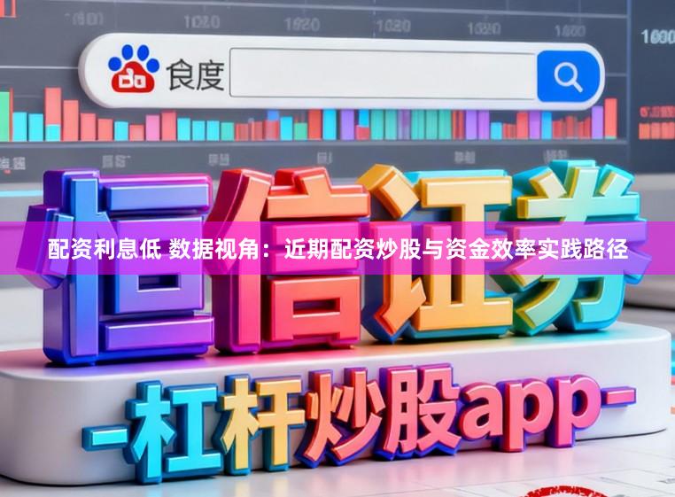 配资利息低 数据视角：近期配资炒股与资金效率实践路径